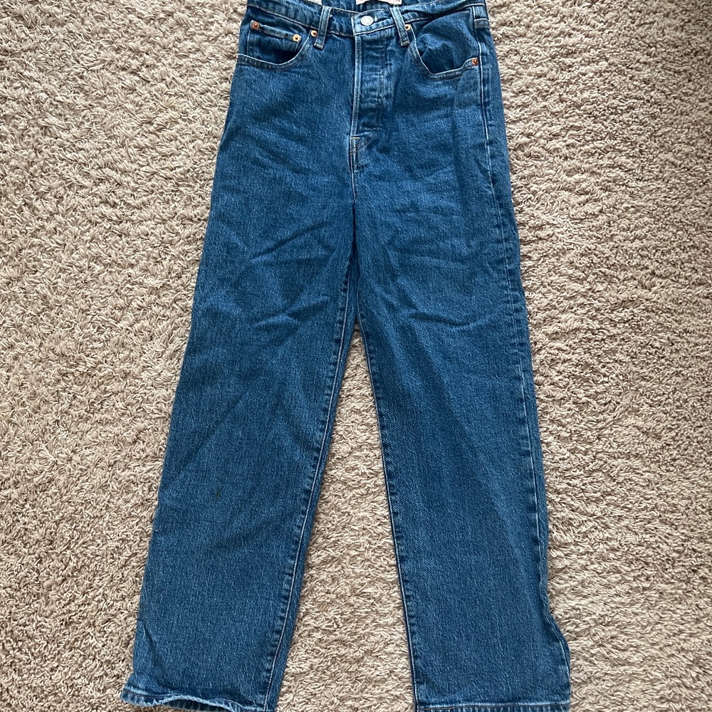 Rib cage straight ankle levis